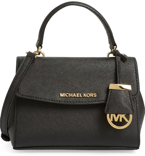 are michael kors purses leather